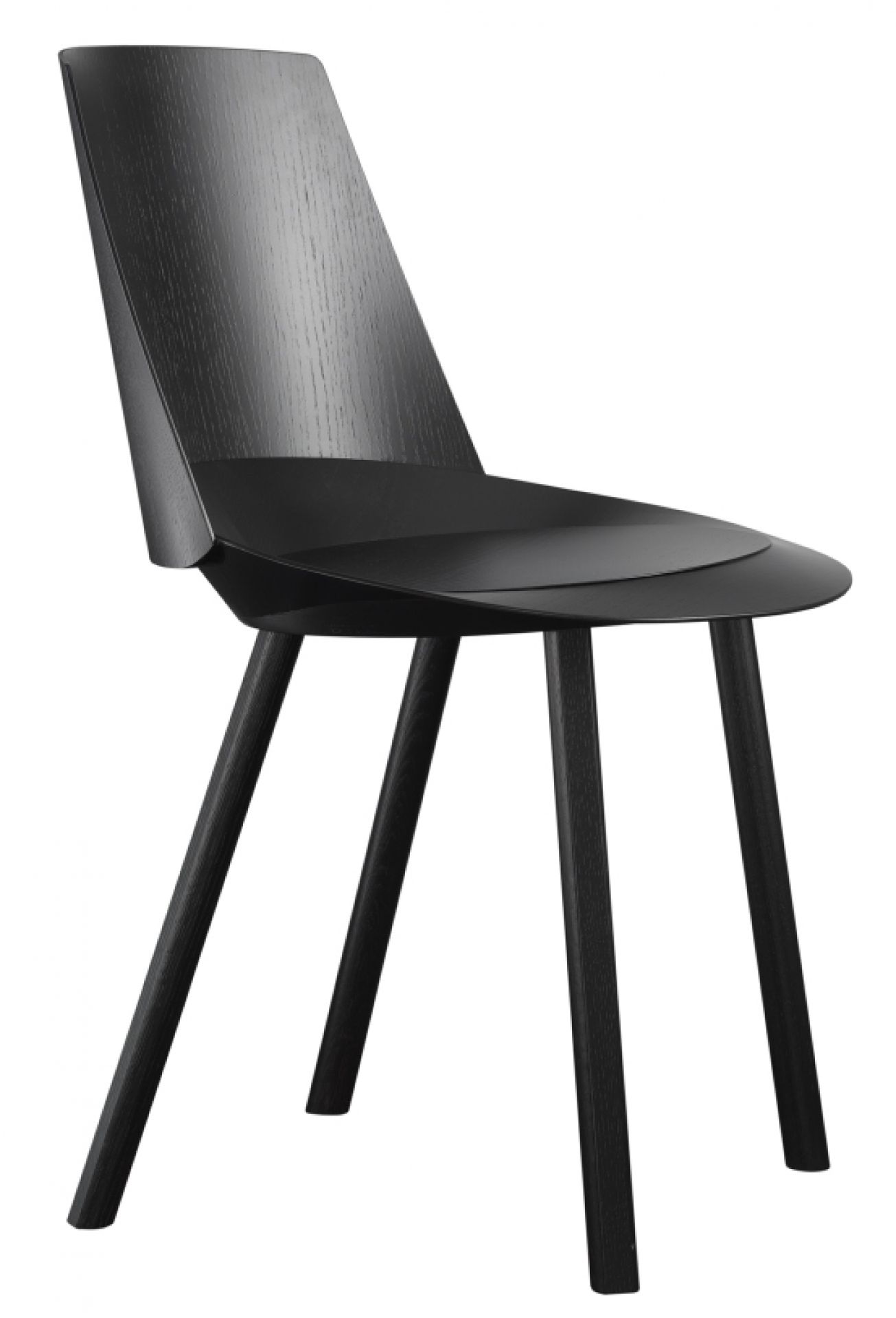 CH04 Houdini chaise CHÊNE PEINTURE NOIR e15 OFFRE SPECIALE
